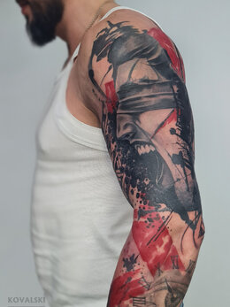 Trashpolka tattoo