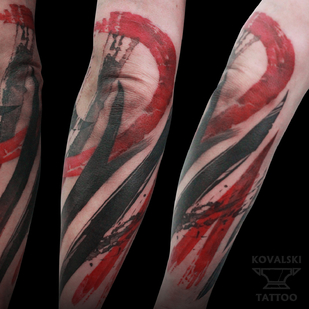 Masculino Color Estilo del Autor tatuaje en Antebrazo #96273 | Tattoo Artist Vladimir Kovalevskiy