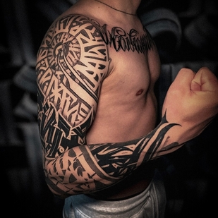 tatuaje #100214 | Tattoo Artist Anton Lebedev