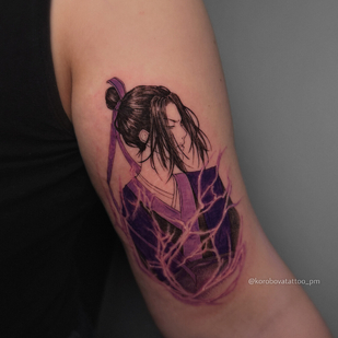 Femenino  Anime tatuaje #103802 | Tattoo Artist Elena Korobova
