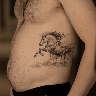 Negro y Gris Realismo tatuaje #104509 | Tattoo Artist Vytautas Vy