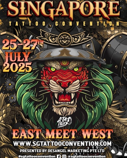 Singapore Tattoo Convention 2025 | 25 - 27 July 2025