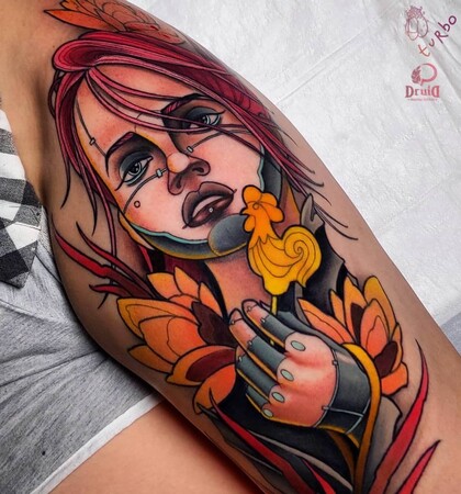 Idées de Tatouage #43625 Artiste tatoueur Pavel Turbo