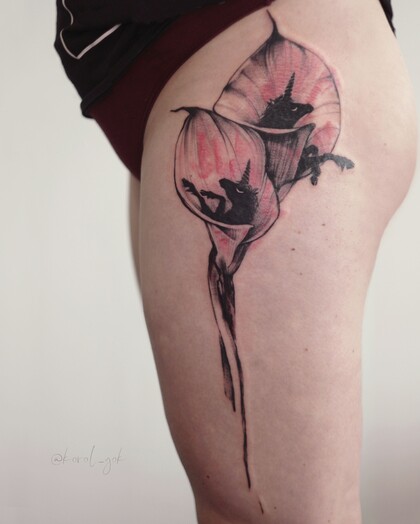 Idées de Tatouage #37341 Artiste tatoueur Lena Koroleva