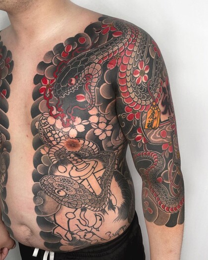 Idées de Tatouage #56844 Artiste tatoueur Horimaroo