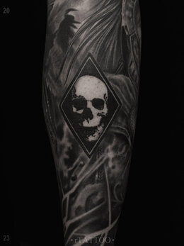 Graphic tattoo