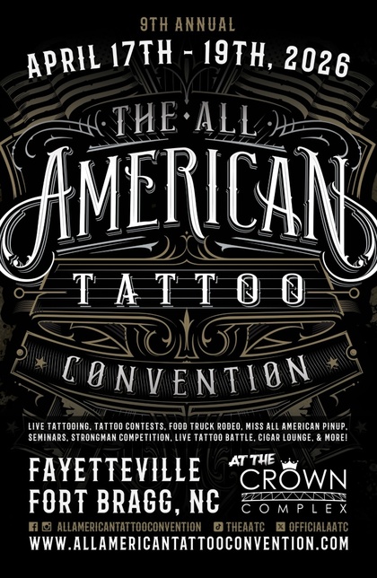 All American Tattoo Convention #9 | 17 - 19 April 2026