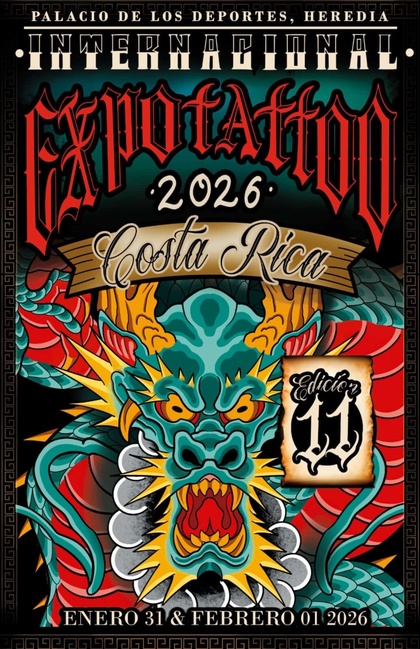 Costa Rica Expo Tattoo #11 | 30 January - 01 February 2026