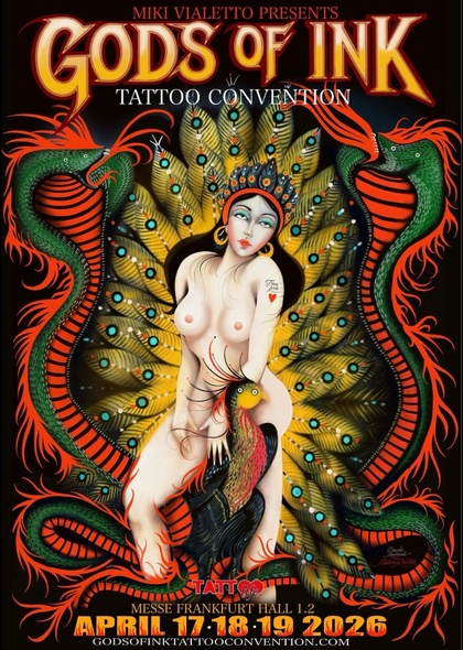 Gods of Ink Tattoo Convention #4 | 17 - 19 April 2026
