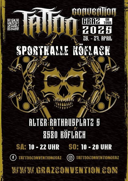 Graz Tattoo Convention 2025 | 26 - 27 April 2025