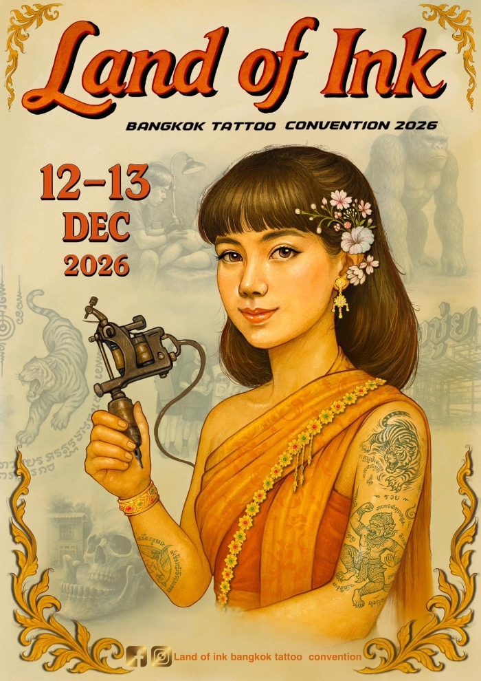 Land of Ink Bangkok Convention du tatouage #4