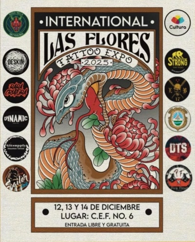 Las Flores Tattoo Expo #2 | 12 - 14 December 2025