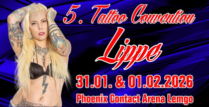 Lippe Tattoo Convention | 31 January - 01 February 2026