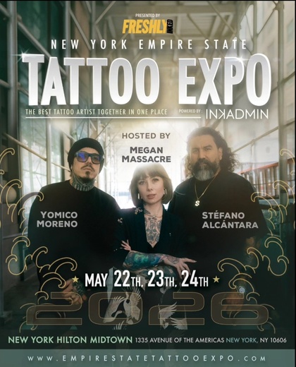 New York Empire State Tattoo Expo #11 | 22 - 24 May 2026