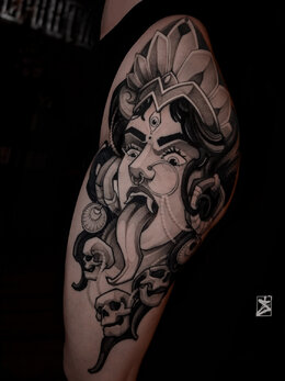 Graphic tattoo