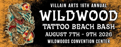 Wildwood Tattoo Beach Bash #16 | 07 - 09 August 2026
