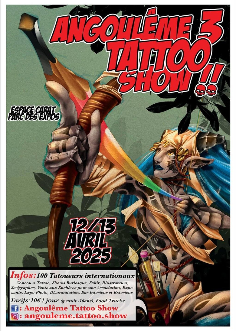 Angouleme Tattoo Show 2025 Angouleme Tattoo Show 2025