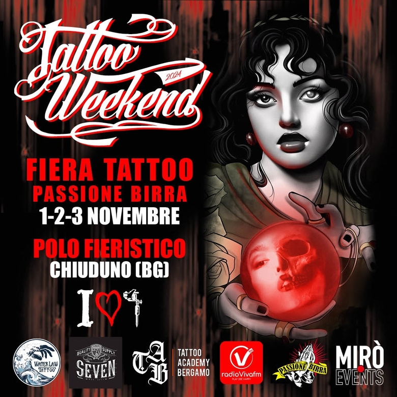 Chiuduno Tattoo Weekend 2024 (November) Chiuduno Tattoo Weekend 2024 (November)