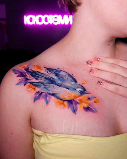 Idées de Tatouage #44190 Artiste tatoueur Diana Ivashkevich