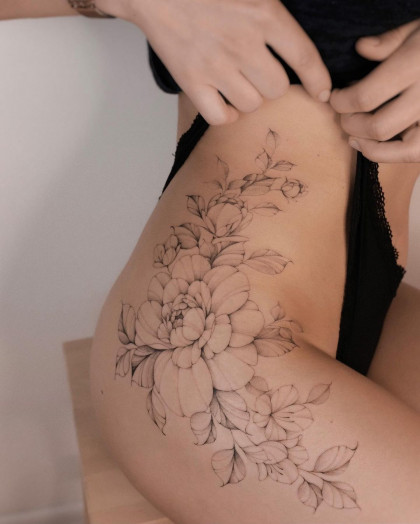 Idées de Tatouage #44926 Artiste tatoueur Asya Teryaeva