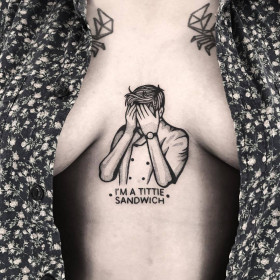 11 stunning minimalist tattoos from Pulled Poltergeist