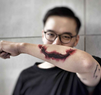 Idées de Tatouage #14328 Artiste tatoueur Chen Jie