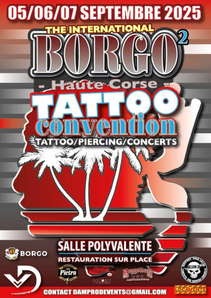 Borgo Tattoo Show 2025 | 05 - 07 September 2025