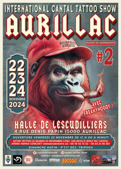 Cantal Tattoo Show 2024 | 22 - 24 November 2024