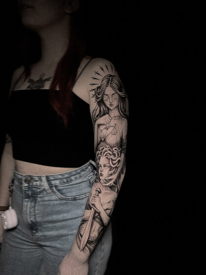 Idées de Tatouage #97068 Artiste tatoueur Mariya Naumova