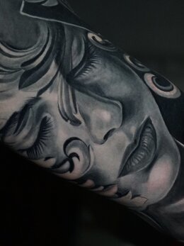 Portrait tattoo