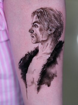Watercolor tattoo