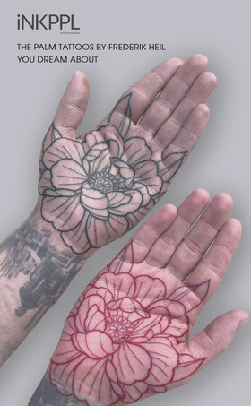 Les tatouages sur les paumes dont vous rêvez par Frederik Heil