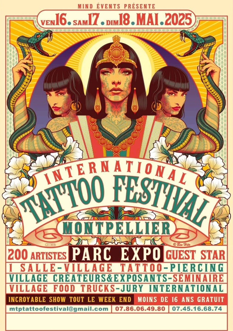 Montpellier Tattoo Convention 2025 Montpellier Tattoo Convention 2025