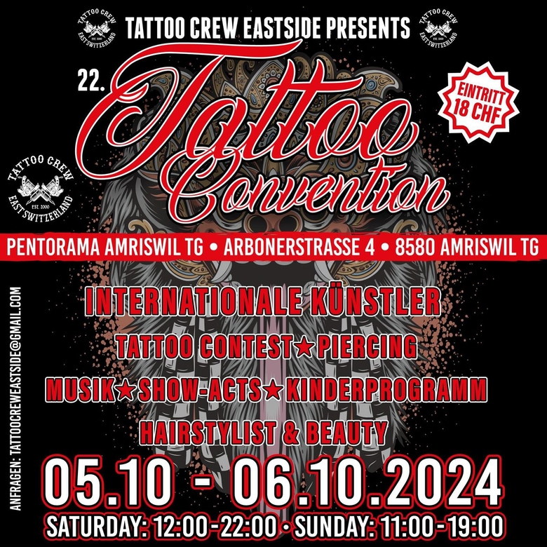 Ostschweiz Tattoo Convention 2024 Ostschweiz Tattoo Convention 2024