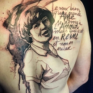 tatouage #5106 | Artiste tatoueur L'oiseau (Franck Solers)