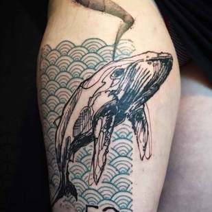 tatouage #5113 | Artiste tatoueur L'oiseau (Franck Solers)