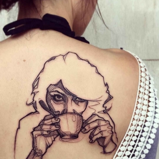 tatouage #5129 | Artiste tatoueur L'oiseau (Franck Solers)