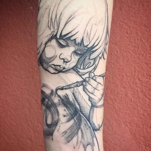 tatouage #5145 | Artiste tatoueur L'oiseau (Franck Solers)