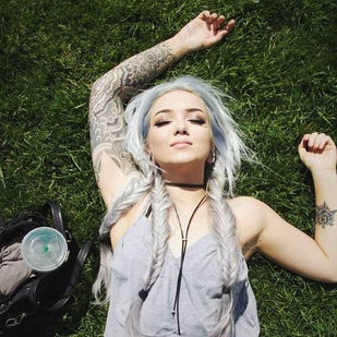 🔥 Photos sexy, portfolio de mannequin  #5873 Modèle de tatouage Riley Alessandra