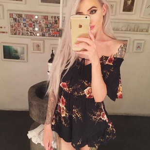 🔥 Photos sexy, portfolio de mannequin  #6288 Modèle de tatouage Kimberry Behets