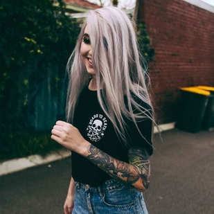 🔥 Photos sexy, portfolio de mannequin  #6279 Modèle de tatouage Kimberry Behets