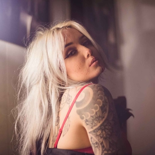 🔥 Photos sexy, portfolio de mannequin  #5940 Modèle de tatouage Riley Alessandra