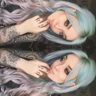 🔥 Photos sexy, portfolio de mannequin  #5856 Modèle de tatouage Riley Alessandra