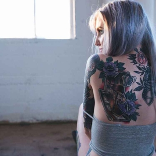 🔥 Photos sexy, portfolio de mannequin  #6229 Modèle de tatouage Kimberry Behets