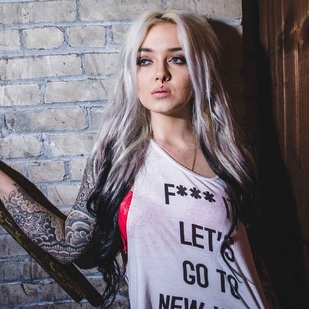 🔥 Photos sexy, portfolio de mannequin  #5968 Modèle de tatouage Riley Alessandra