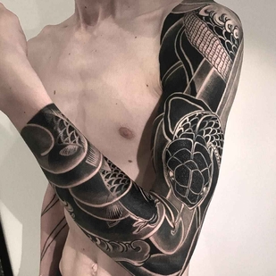 tatouage #15450 | Artiste tatoueur Lupo HoriOkami