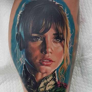 Filipino master of the tattoo realism Draz Palaming