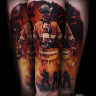 Homme  Réalisme tatouage sur Avant-bras #16081 | Artiste tatoueur Bruno Perdiz