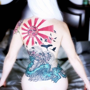 🔥 Photos sexy, portfolio de mannequin  #16207 Modèle de tatouage Nina Raiyne