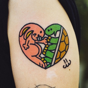 tatouage #47112 | Artiste tatoueur Huh Loves You